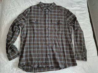 Camisa cuadros Mango Talla L