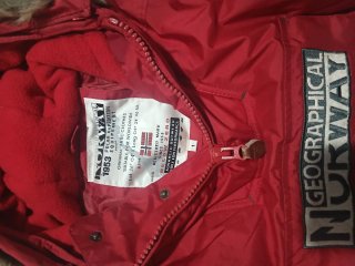 Chaqueta Geographical Norway Roja Talla S