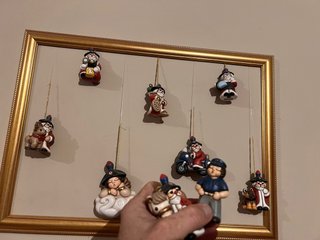 Set 8 Statuine Natalizie Thun Carabinieri