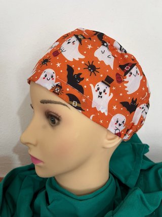 Gorro Halloween Fantasmas y Murciélagos
