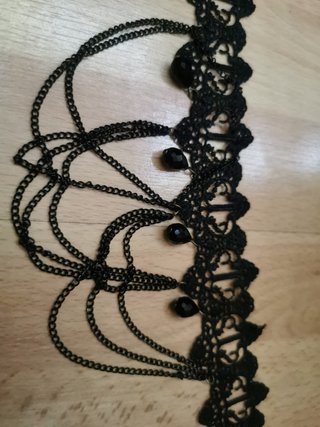 Gargantilla de Encaje Negro