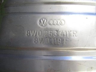 Tubo de escape central audi 92751 8w0253411r a4