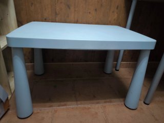 Mesa Infantil Ikea de Plástico