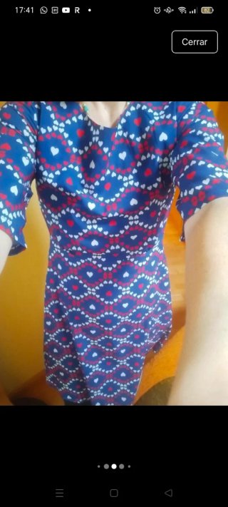 Vestido Kling estampado