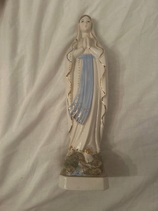 Figura de Virgen en Cerámica Italiana
