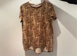 Camiseta Zara Animal Print
