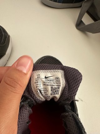 Zapatillas Nike Air para Bebé  Talla 22