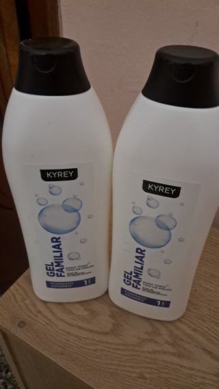 Lote 2 Gel Familiar Kyrey 1L