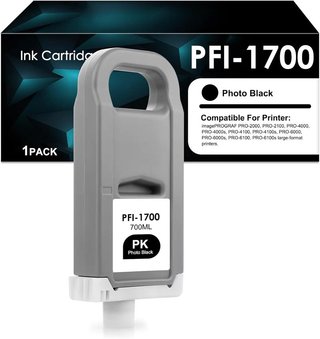 Oritdge PFI‑1700 Cartucho PBK 700ml foto negro