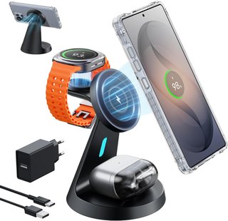 JOYGEEK 3en1 Carga Magnética Samsung Watch Buds