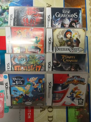 Set di 8 giochi per Nintendo DS