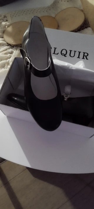 Zapatos de Flamenca Negros