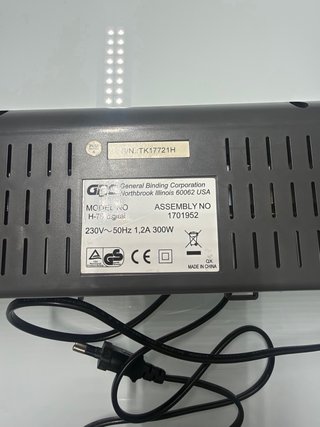 Plastificatrice GBC HeatSeal H75