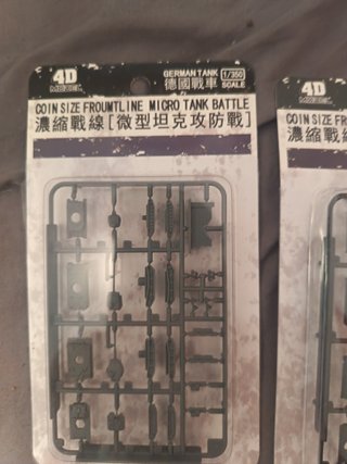 Micro carri armati 4D 1/350