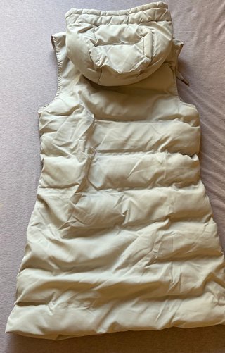 Chaleco Zara Beige Talla XS