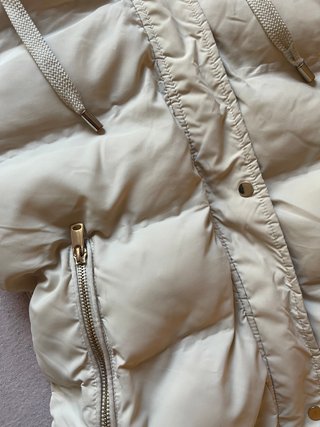 Chaleco Zara Beige Talla XS