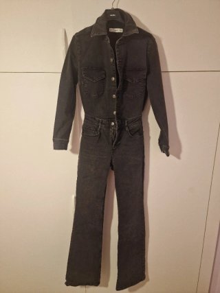 Mono vaquero mujer negro