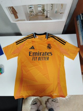 Camiseta Real Madrid Adidas Amarilla