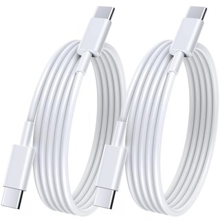 Cable USB C a USB C, 2 unidades, 100 W, 5 A, carga