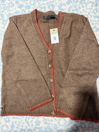 Jersey Primark Talla S Marrón y Naranja