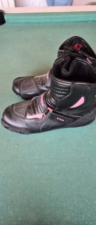 Botas de Moto Negras Talla 42