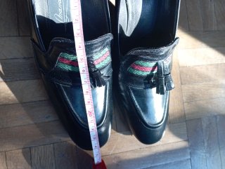 Zapatos de piel negros Mariano Fernández