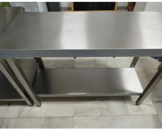 Mesa de trabajo de acero inoxidable