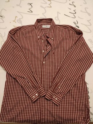 Camisa de hombre Carolina Herrera cuadros
