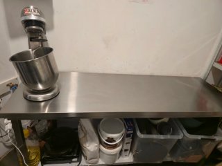 Mesa de Trabajo de Acero Inoxidable