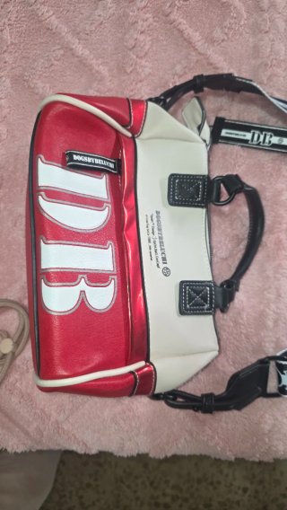 Bolso Dogsbybeluchi Rojo y Blanco