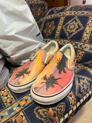 Zapatillas Vans Slip-On Estampado Palmeras