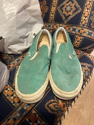 Zapatillas Vans Slip-On Turquesa
