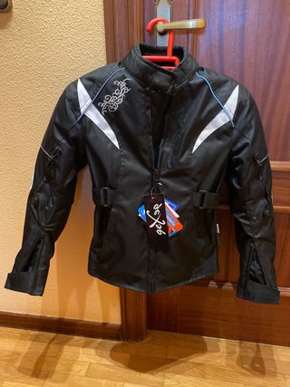 Cazadora de moto infantil