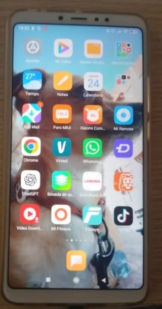 Xiaomi Mi Max 3 blanco/dorado