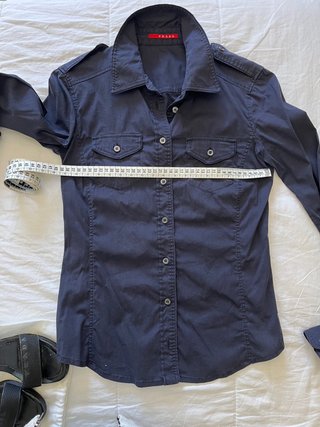 Camisa Prada Azul