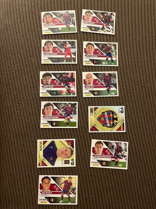 Lote Cromos Panini Liga Este 26-27 Levante