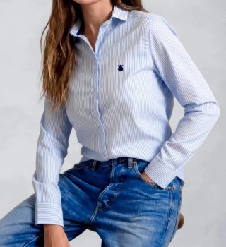Camisa El Capote Raya Diplomática Talla S