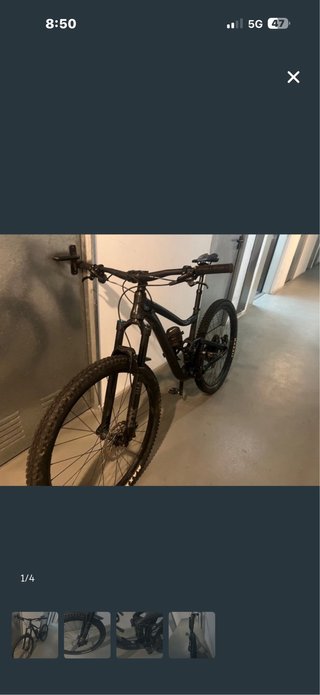 Bicicleta MTB Doble Suspensión giant trance 2021