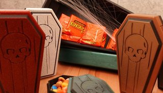 Caja Joyero Ataúd Gótico