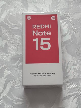 Xiaomi Redmi Note 15 128GB Negro