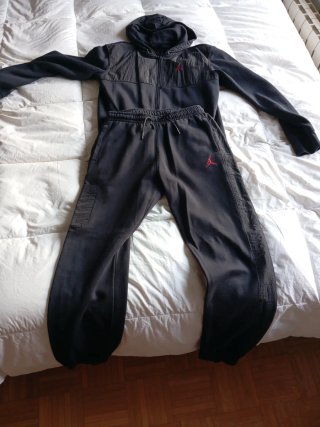 Chándal Jordan Negro Completo talla xl junior