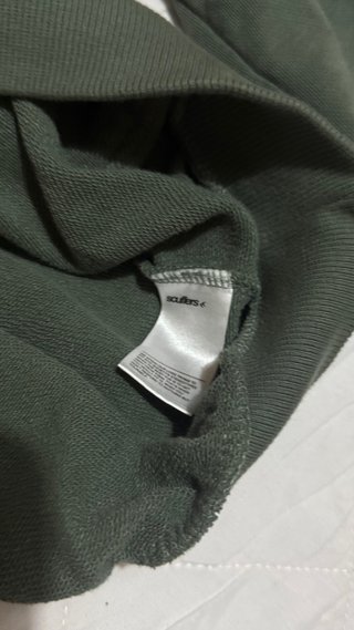 Sudadera Raw Scuffers Verde Oliva