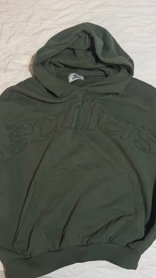 Sudadera Raw Scuffers Verde Oliva
