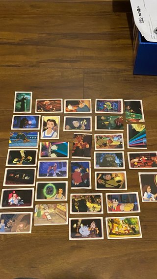 Cromos La Bella y la Bestia