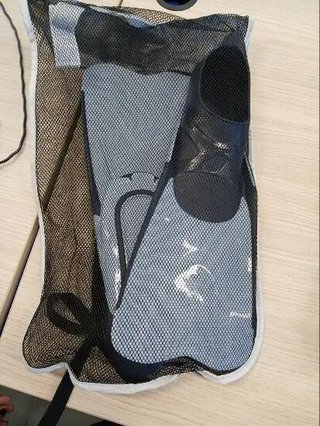 Kit Snorkel Máscara Easybreath + Aletas Adulto
