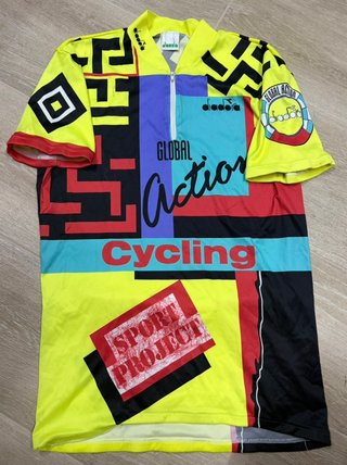 Maillot Ciclismo Diadora Vintage Global Action