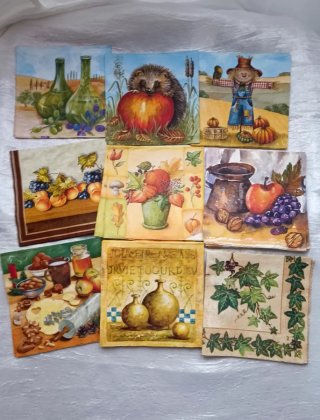 Set Tovaglioli Autunno