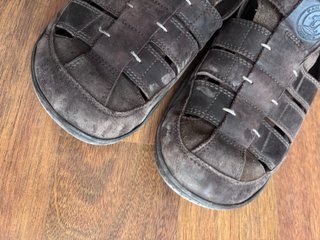 Sandalias Panama Jack Talla 42 Marrones