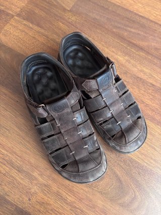 Sandalias Panama Jack Talla 42 Marrones
