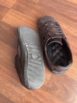 Sandalias Panama Jack Talla 42 Marrones